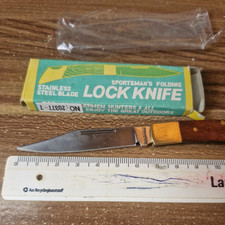 N E U !! 2 Stück Sportsman´s Folding Taschenmesser Lock Knife Messer Fischmesser