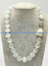 Riesig 14mm Weiß Opal