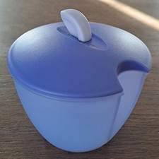 Tupperware Junge Welle Zuckerdose Marmeladendose 350 ml Lila
