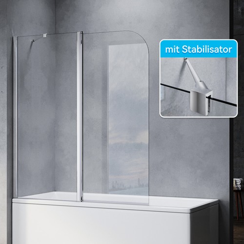 Duschtrennwand für badewanne - duschtrennwand,
