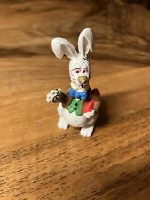 SCHLEICH Walt Disney Alice in Wonderland Figure White Rabbit Vintage 1984 RAR