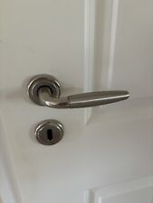 Türklinken 6 Stk. in Silber sowie 1 Stk. in Silber für WC