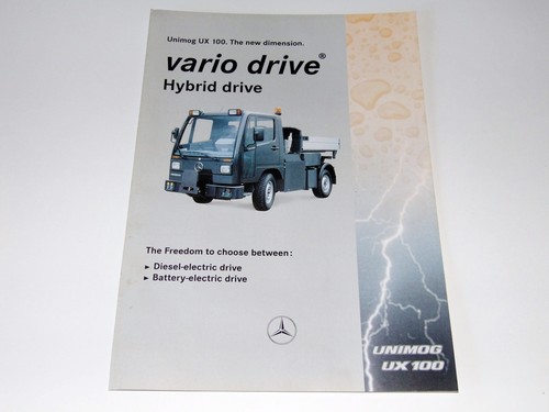 Prospekt mercedes benz unimog - prospekt, mercedes-benz