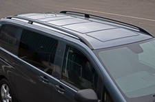 Schwarz dach rack stangen - schwarz,