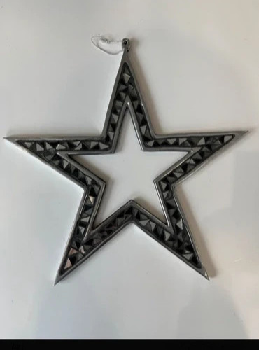 Deko stern aus metall mit - deko-stern,