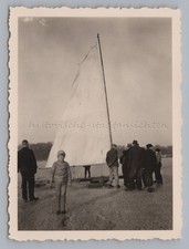 Personen mit Eissegler