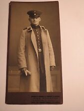 Einsiedel bei Chemnitz i. Sa. - stehender Soldat in Uniform - Regiment 177 ?/CDV