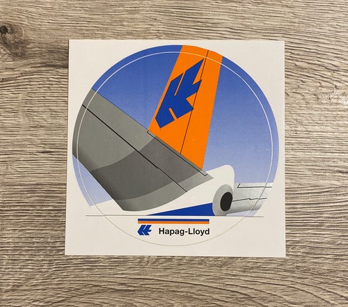 Hapag lloyd airline aufkleber - airline,