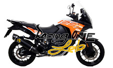 ARROW MAXI RACE TECH AUSPUFF ALUMINIUM DARK KTM 1190 ADVENTURE / R