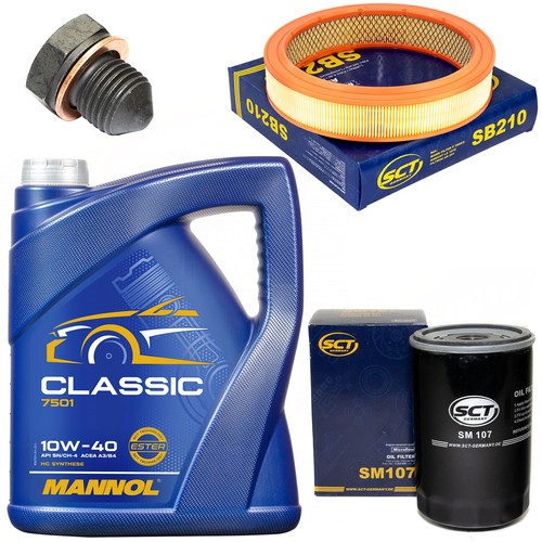 Motoröl filter set - motoröl, 5
