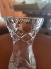 Schleuderstern Vase Nachtmann Bleikristall Mit Diamanten Geschliffen