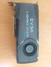 EVGA NVIDIA GeForce GTX 670 - Schwarz Gebraucht, Voll Funktionsfähig