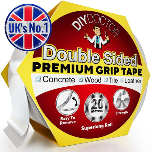 Doppelseitiges klebeband 20m - doppelseitiges,