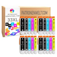 20 Druckerpatronen kompatibel für Epson Expression Premium XP-830 XP-645