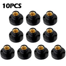 10x E14 Lampenfassung Schraubsockel 100–230V, LED Glühbirnenhalter Adapter Konve