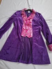Damen Faschingskostüm  Frack Lila Gr. 44  Neu