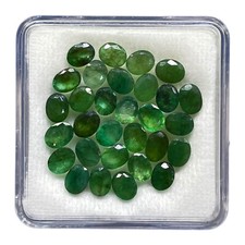 30 Stück Natürlicher Smaragd
