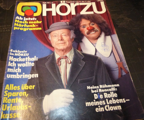 Hörzu 1985 renate - hörzu,