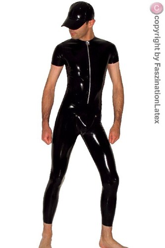 Latex leggings für ihn mit - latex,