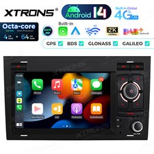 XTRONS 7" Android 14 4G+64G Autoradio für Audi A4 B6 B7 AKM DSP GPS Navi 4G LTE