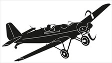 Aufkleber Ultraleichtflugzeug JUNKERS A50-Junior