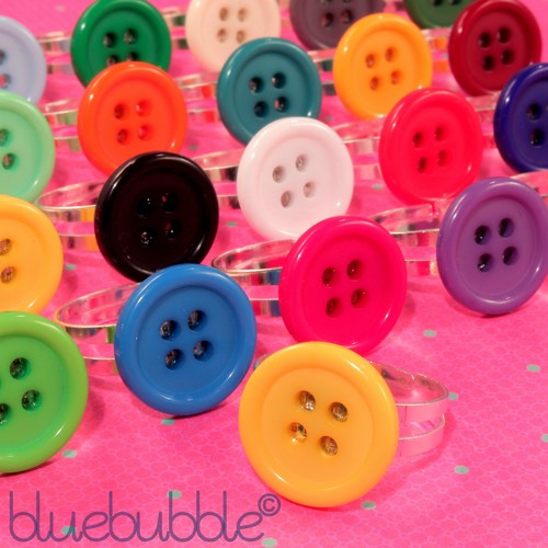 Funky 15mm knopf ring - 15mm,