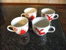 4 TASSEN von VILLA NOBLESSE  ...Weihnacht..Advent..??