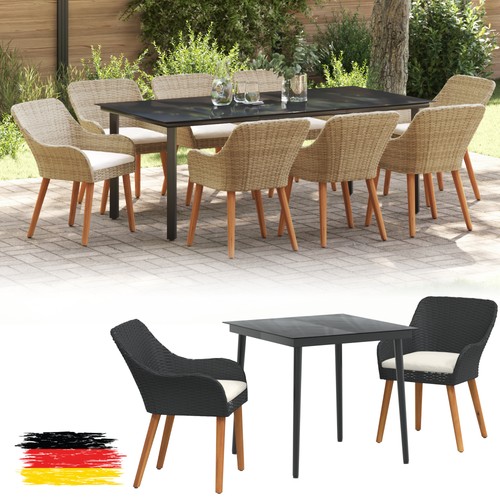 Poly rattan balkonmöbel set - rattan, balkonmöbel-set