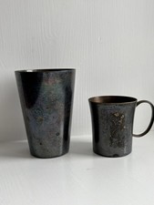 2 WMF Becher Taufbecher Motiv