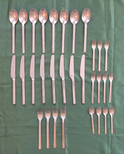 WFM Besteckset Kaffeelöffel Kuchengabel Esslöffel Essgabel Essmesser 31 teilig