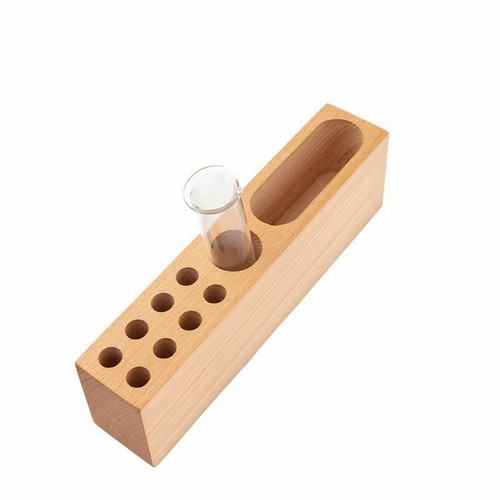 Stifthalter aus holz kompakt - aus,