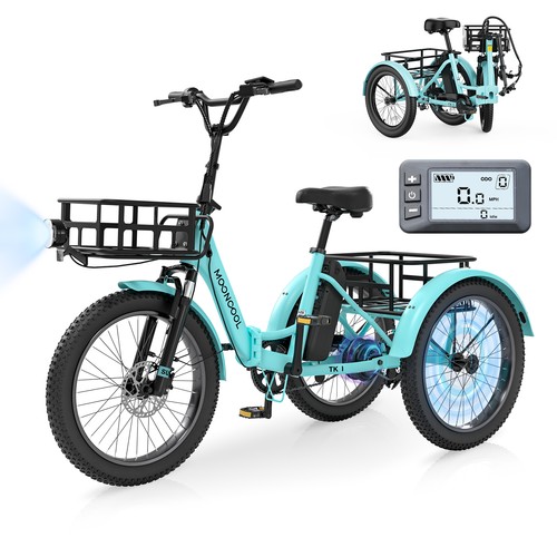 Mooncool 650w elektro dreirad - 650w,