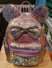 Original Disney Limited Loungefly EARidescent Rucksack / Sequin