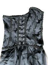 Aderlass Asymmetrical Gothic Vintage Lolita Dress Size M