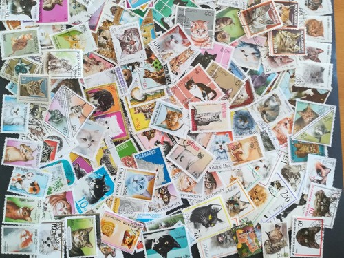 400 verschiedene briefmarken - verschiedene,