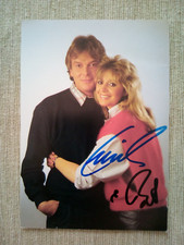 Cindy und Bert,  Autogrammkarte, original signiert