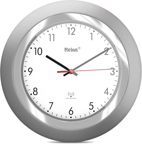 Mebus funk wanduhr klassisches - mebus, funk-wanduhr/klassisches
