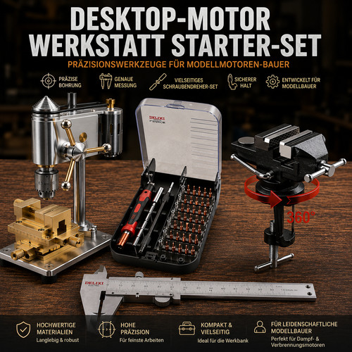 Modellbau werkstatt set mikro - modellbau,
