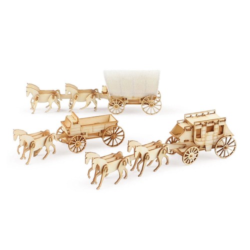 Westernwagen set postkutsche - set,