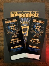 2x BÖHSE ONKELZ Sitzplatz