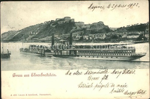 Dampfer binnenschifffahrt - dampfer,