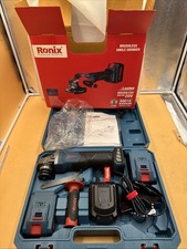 Ronix Akku-Winkelschleifer 8901K  20-V-Bürstenloses Akku-Winkelschleifer 2 Akkus