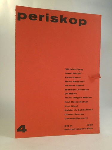 Periskop 1962 - 4;,