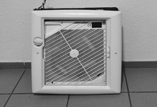 Thule Dachlüfter-Ventilator, Dachhaube mit Verdunkelung, 12V, 40x40cm, weiß