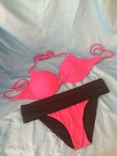 La Perla*Charmanter Bikini *Sexy Badeanzug*Doppelseitiger Unterteil*Urlaub*Gr. M