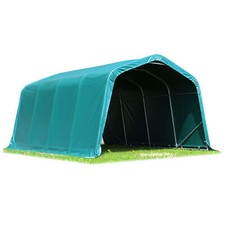 Weideunterstand Weidehütte mobiler Unterstand PVC Plane Lagerzelt Ernte Lager