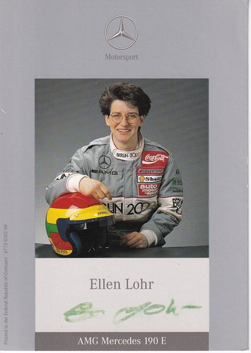 Autogramm ellen lohr - autogramm,