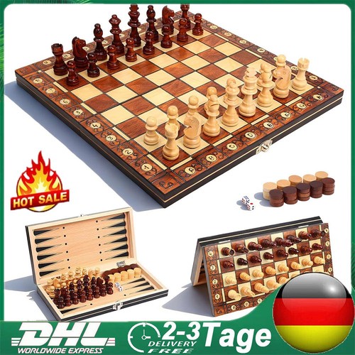 Reise schachspiel holz - reise-schachspiel,