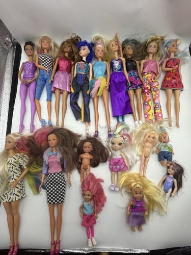18x barbie puppen - 18x, konvolut