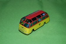 Faller ams / Brekina / Setra Bus in gelb mit rotem Dach